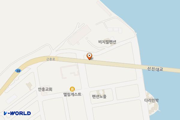 신진도 도매립지 위치 지도 — 충청남도 태안군 근흥면 신진대교길 193