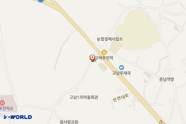 고남소재지 위치 지도 — 충청남도 태안군 고남면 옷점길 3, 공중화장실