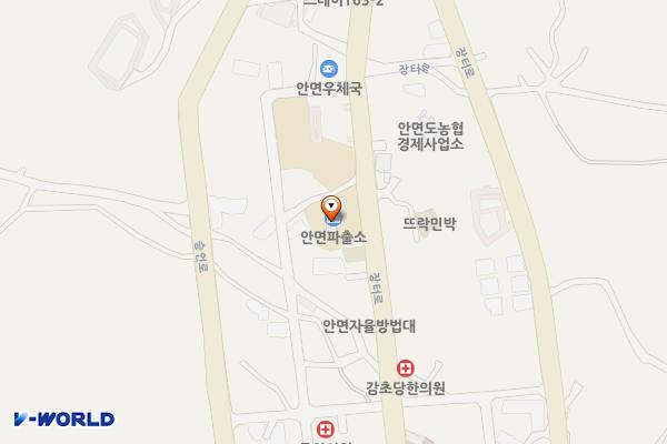 태안경찰 안면파출소 위치 지도 — 충청남도 태안군 안면읍 장터로 145, 안면파출소