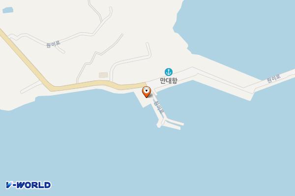 만대항 위치 지도 — 충청남도 태안군 이원면 원이로 2966-4