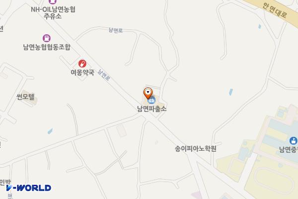 태안경찰 남면파출소 위치 지도 — 충청남도 태안군 남면 남면로 101