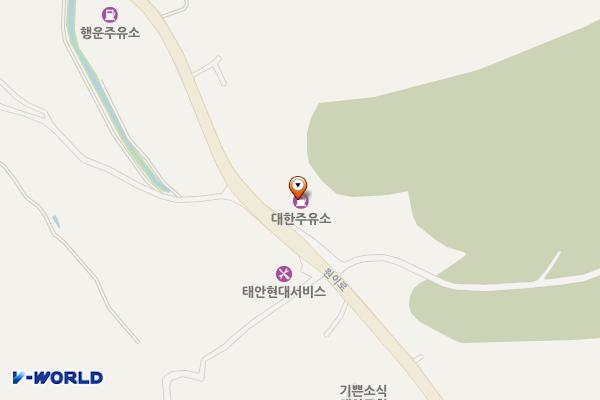 대한주유소 위치 지도 — 충청남도 태안군 태안읍 원이로 82, 대한주유소