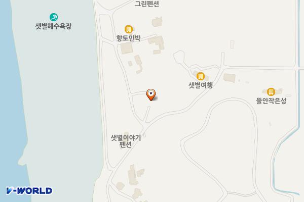 샛별해수욕장 위치 지도 — 충청남도 태안군 안면읍 샛별길 166