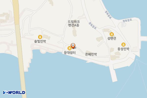 영목항바다민박 위치 지도 — 충청남도 태안군 고남면 영목항로 88