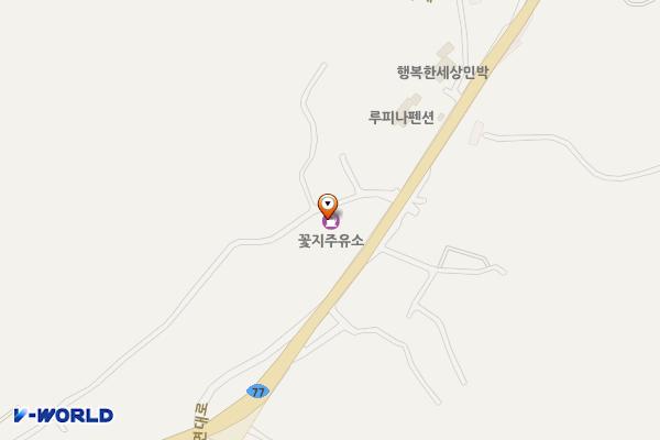 꽃지주유소 위치 지도 — 충청남도 태안군 안면읍 안면대로 2672