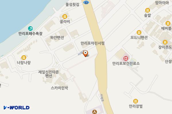 만리포 버스주차장 위치 지도 — 충청남도 태안군 소원면 서해로 22, 공중화장실