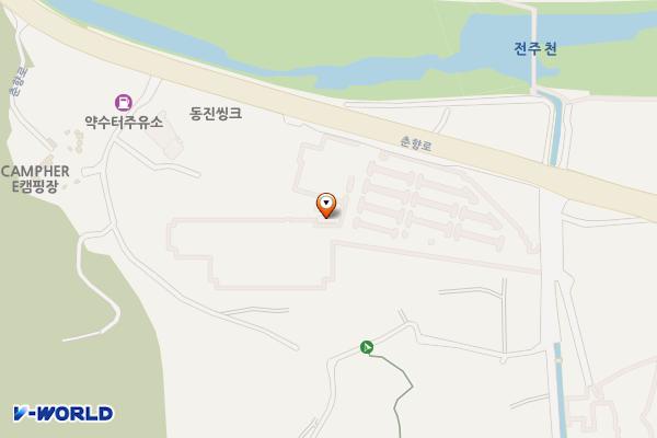 한옥4 공영주차장 위치 지도 — 전북특별자치도 전주시 완산구 춘향로 5299