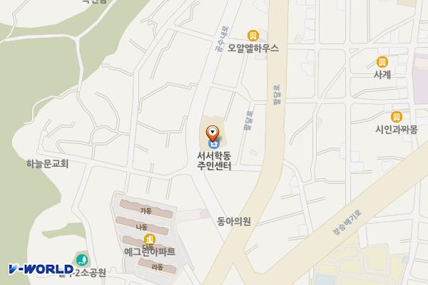 서서학동주민센터 위치 지도 — 전북특별자치도 전주시 완산구 공수내로 24