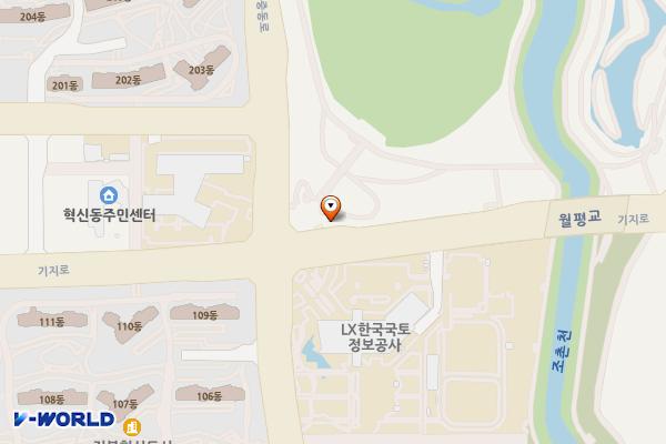 기지제수변공원 위치 지도 — 전북특별자치도 전주시 덕진구 기지로 115