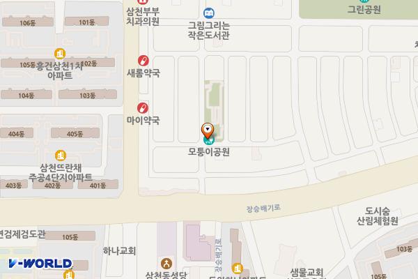 모퉁이 위치 지도 — 전북특별자치도 전주시 완산구 하거마2길 28-2