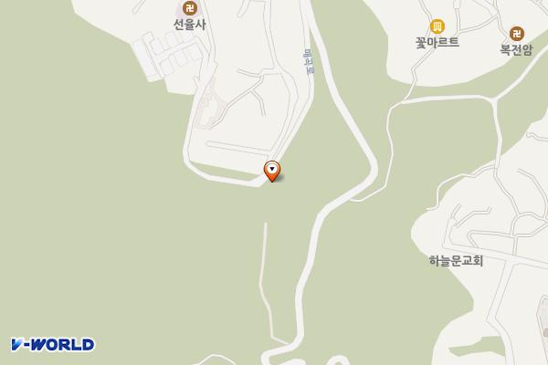 완산공원(아래) 위치 지도 — 전북특별자치도 전주시 완산구 매곡로 35-25