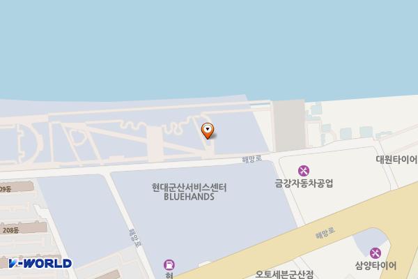 공원 위치 지도 — 전북특별자치도 군산시 해망로 546-32(소룡동)