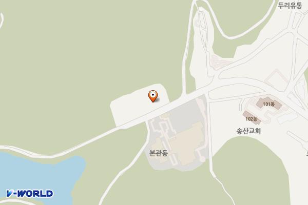 공원 위치 지도 — 전북특별자치도 군산시 청소년회관로 84(소룡동)
