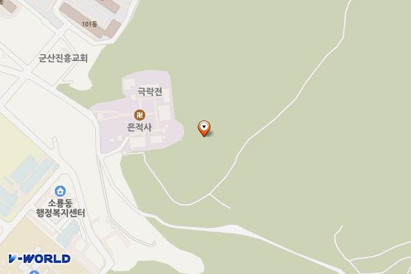 공원 위치 지도 — 전북특별자치도 군산시 소룡동 산 127-1