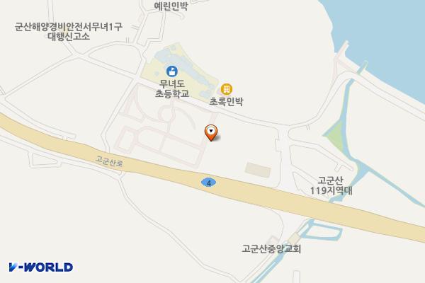 기타 위치 지도 — 전북특별자치도 군산시 옥도면 무녀도2길 42