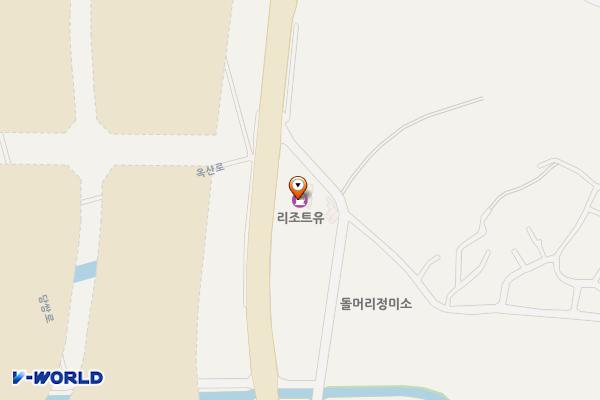 (유)리조트주유소 위치 지도 — 전북특별자치도 군산시 옥산면 옥산로 157