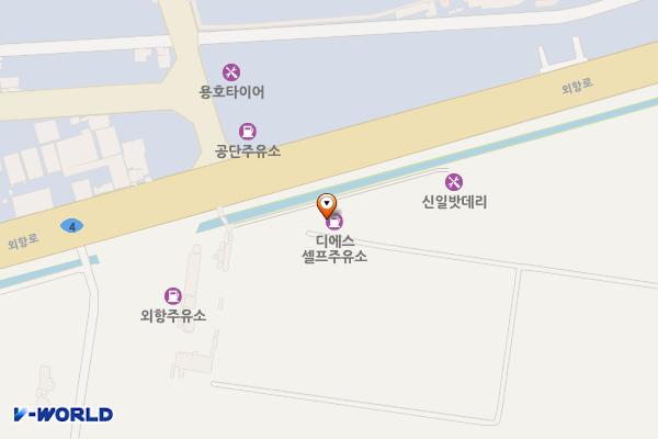유한회사 디에스(DS) 위치 지도 — 전북특별자치도 군산시 외항로 259