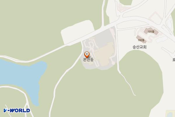 군산청소년수련관 위치 지도 — 전북특별자치도 군산시  청소년회관로 75