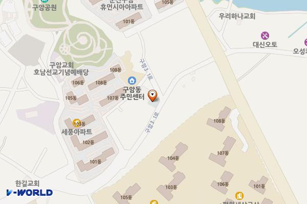 구암작은도서관 위치 지도 — 전북특별자치도 군산시 구암3.1로245