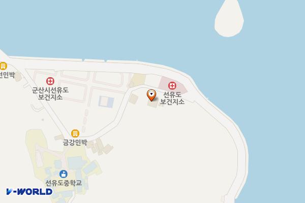 선유도우체국 1층 화장실 위치 지도 — 전북특별자치도 군산시 옥도면 선유도리 336 선유북길 69