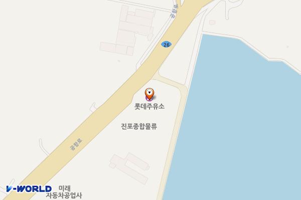 롯데주유소 위치 지도 — 전북특별자치도 군산시 공항로 579