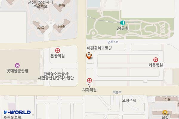 기타 위치 지도 — 전북특별자치도 군산시 옥도면 선유도 공유수면(선유2구, 5번)