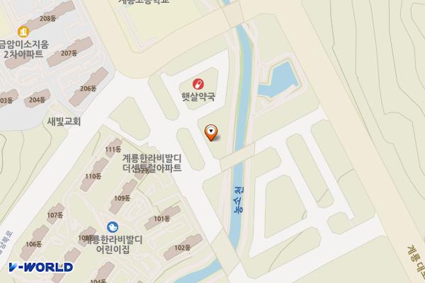대실제1공영주차장 위치 지도 — 충청남도 계룡시 두마면 농소리 988