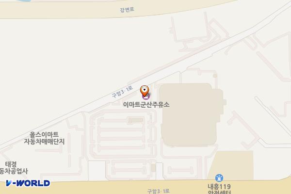 (주)이마트군산점 위치 지도 — 전북특별자치도 군산시 구암3.1로 137