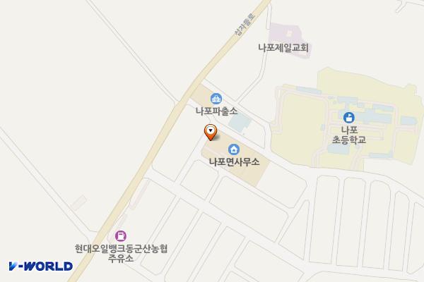 나포면사무소 화장실 위치 지도 — 전북특별자치도 군산시 나포면 나포초교길 9