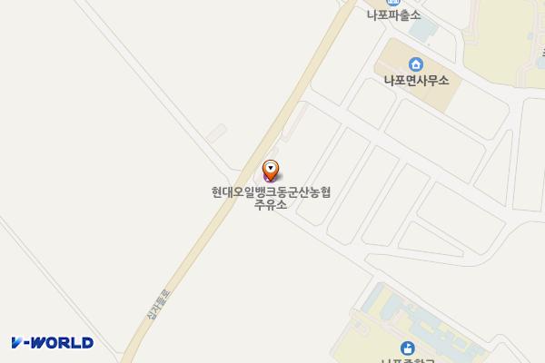 동군산농협나포주유소 위치 지도 — 전북특별자치도 군산시 나포면 십자들로 622