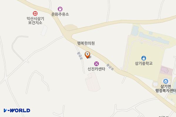 삼기파출소 자율방범대 위치 지도 — 전북특별자치도 익산시 삼기면 황금로 488