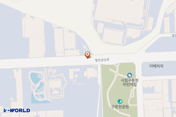 발안산업단지2 위치 지도 — 경기도 화성시 만세구 향남읍 구문천리 939