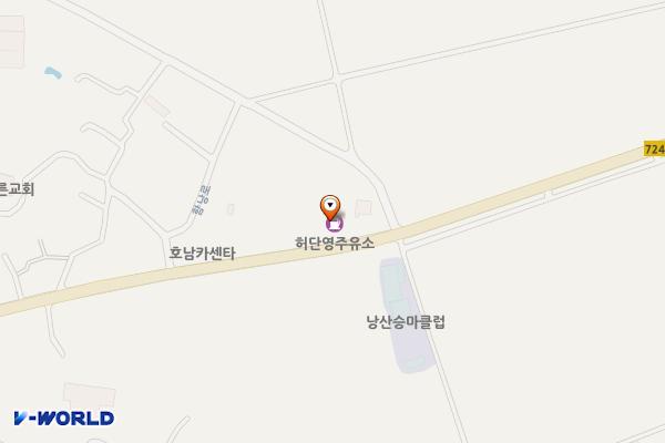 호남주유소 위치 지도 — 전북특별자치도 익산시 낭산면 함낭로 709