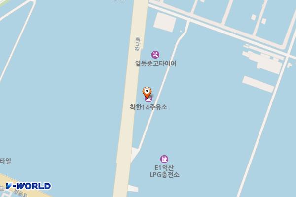 특별한주유소 위치 지도 — 전북특별자치도 익산시 하나로 28