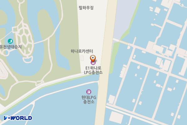 하나로LPG충전소 위치 지도 — 전북특별자치도 익산시 하나로 61