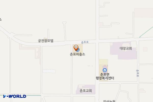 춘포파출소 위치 지도 — 전북특별자치도 익산시 춘포면 춘포로 340