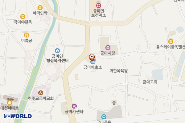 금마파출소 위치 지도 — 전북특별자치도 익산시 금마면 금마길 56-1