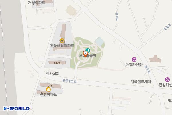 황등보삼말공원 화장실 위치 지도 — 전북특별자치도 익산시 황등면 황등리 223