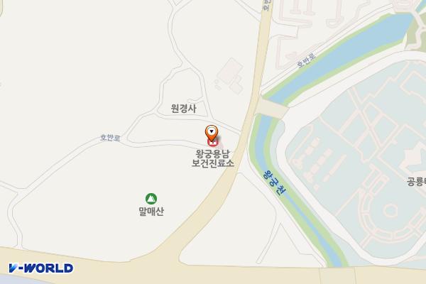 용남보건지소 위치 지도 — 전북특별자치도 익산시 왕궁면 호반로 21-6