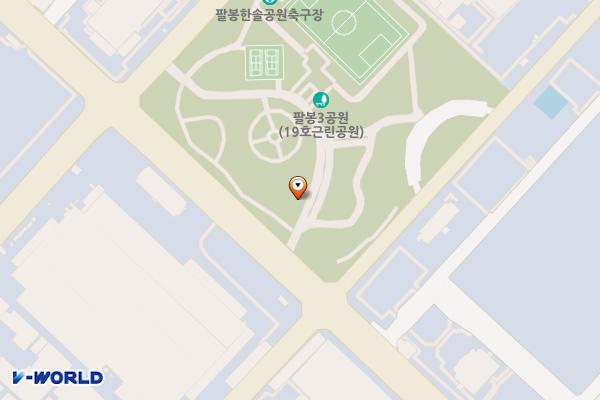 팔봉한솔공원 화장실 1 위치 지도 — 전북특별자치도 익산시 석암로17길 72