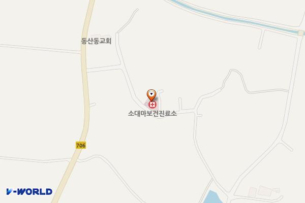 소대마보건진료소 위치 지도 — 전북특별자치도 익산시 웅포면 대마길 19-5