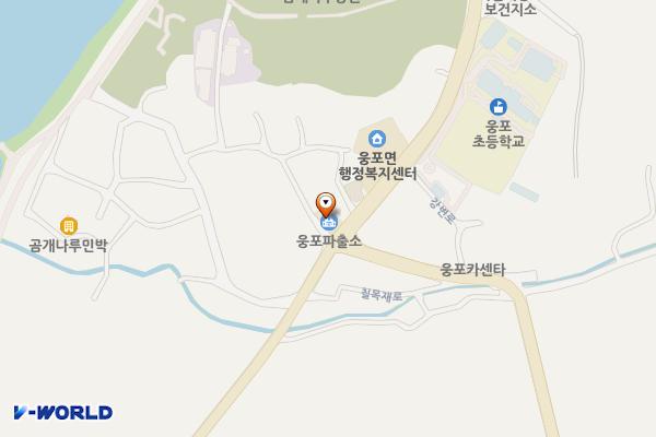 웅포파출소 위치 지도 — 전북특별자치도 익산시 웅포면 곰개길 4