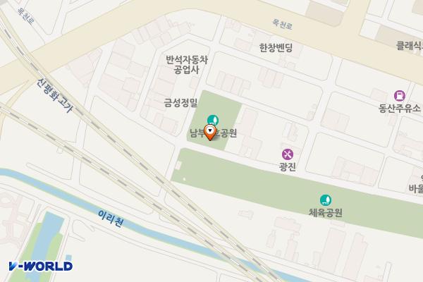 나룻가어린이공원 화장실 위치 지도 — 전북특별자치도 익산시 목천로4길 19