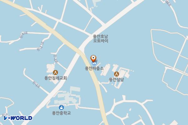 용안파출소 위치 지도 — 전북특별자치도 익산시 용안면 현내1로 88