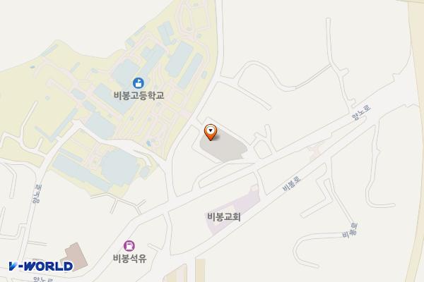 비봉(비봉고앞) 위치 지도 — 경기도 화성시 효행구 비봉면 구포리1012
