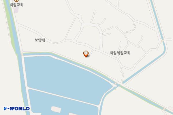 백암보건진료소 위치 지도 — 전북특별자치도 정읍시 칠보면 백암길 83-4  (942-1)