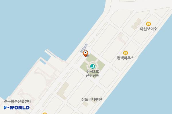 전곡항 노상 위치 지도 — 경기도 화성시 만세구 서신면 전곡리 799