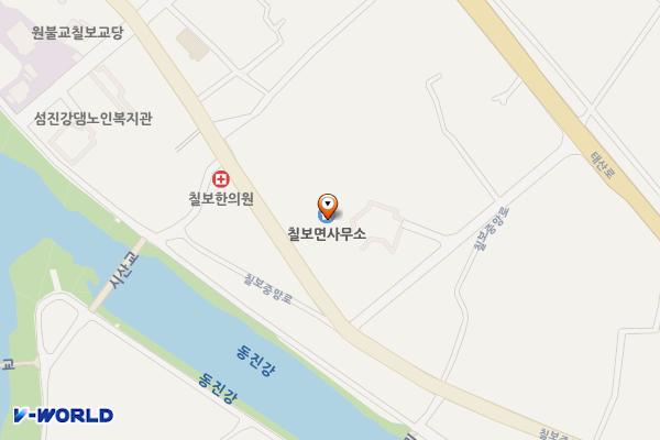 칠보면사무소 위치 지도 — 전북특별자치도 정읍시 칠보면 칠보중앙로 68