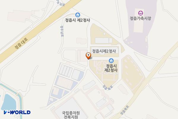 전북특별자치도 정읍시농업기술센터 위치 지도 — 전북특별자치도 정읍시 정우면 정읍남로 282
