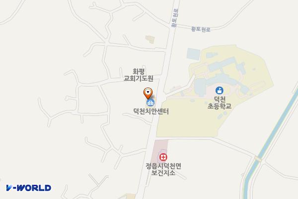덕천치안센터 위치 지도 — 전북특별자치도 정읍시 덕천면 황토현로 826  (367-2)